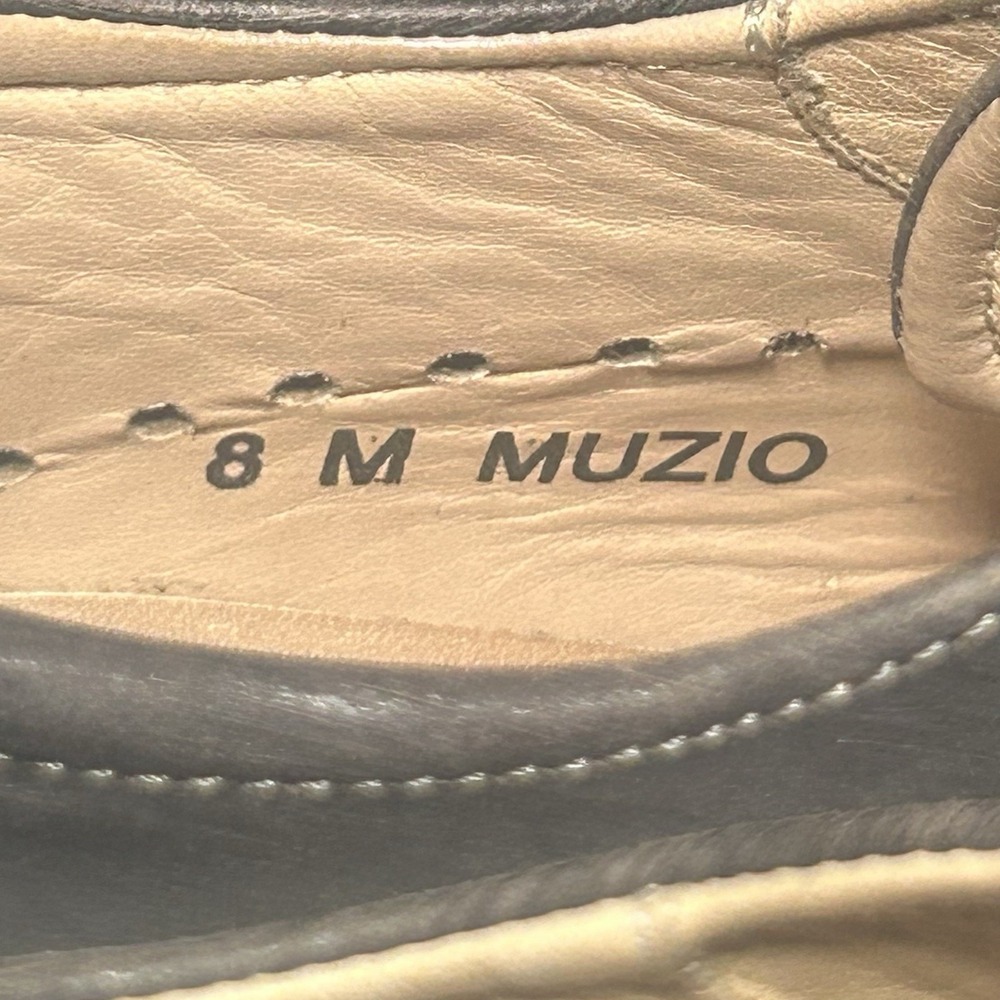 Mezlan MUZIO Distressed Leather Oxfords | Size 8 M | Hand-Finished Spain - Picture 9 of 11